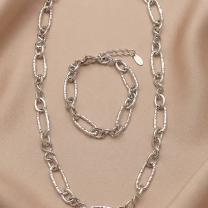 Conjunto Elos Prateado